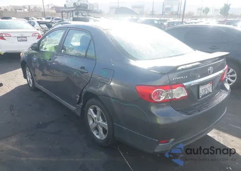 2011 Toyota Corolla S from USA, damaged, VIN 2T1BU4EE9BC635171